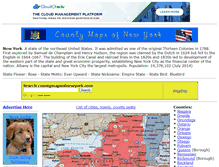 Tablet Screenshot of countymapsofnewyork.com